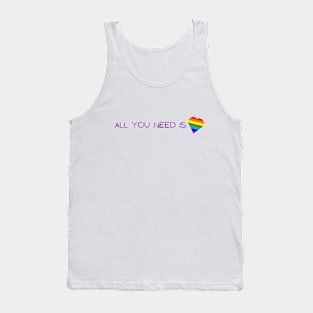 All you need is love! Tank Top